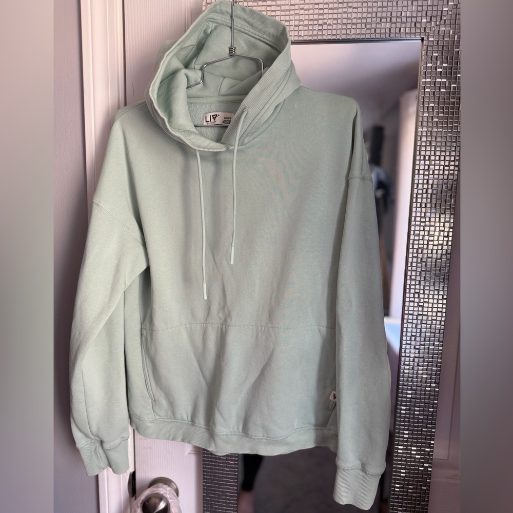 LIV Outdoor Sage Green Hooded Sweatshirt